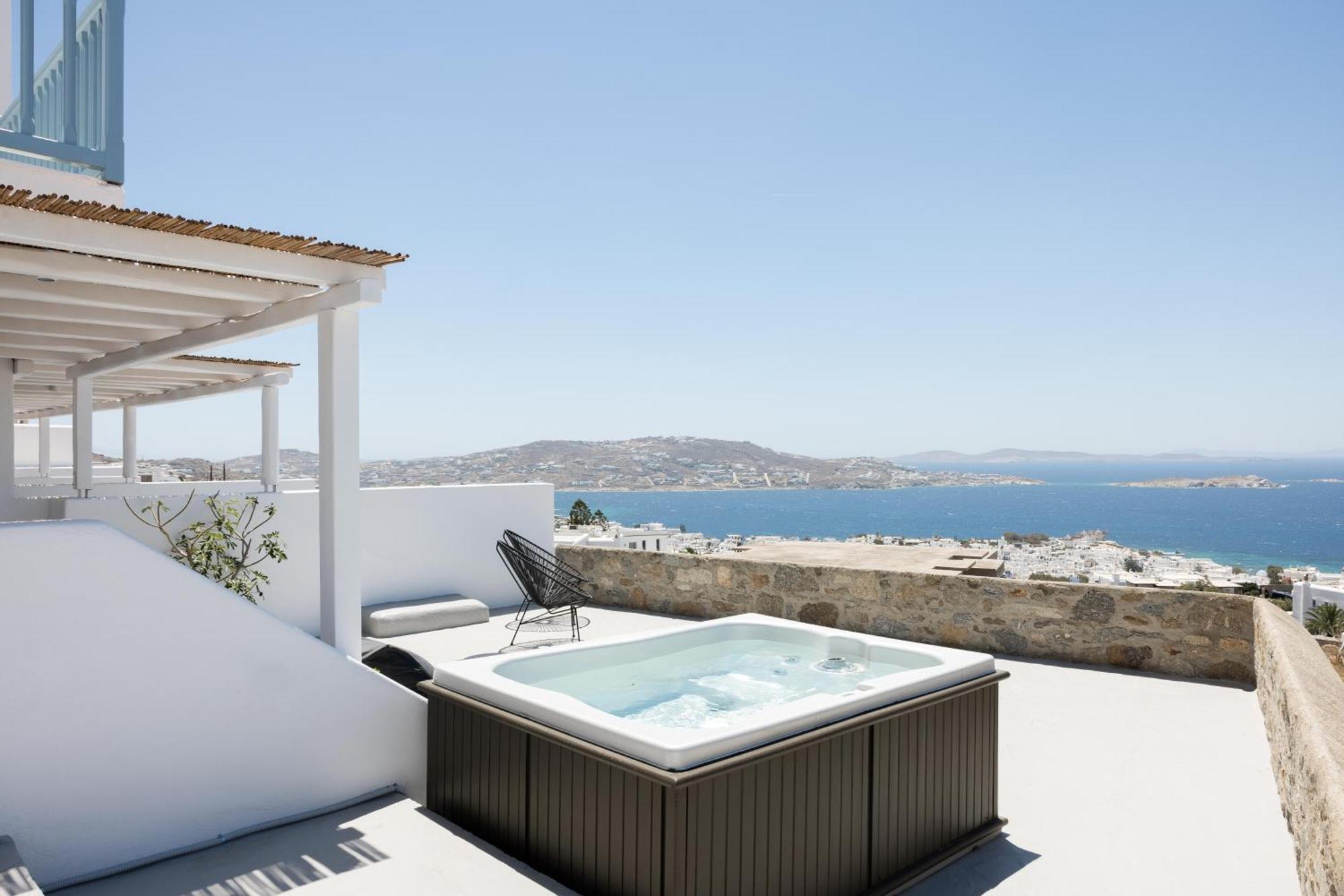 Ferienwohnung Boho Origin Mykonos Mykonos Town Exterior foto
