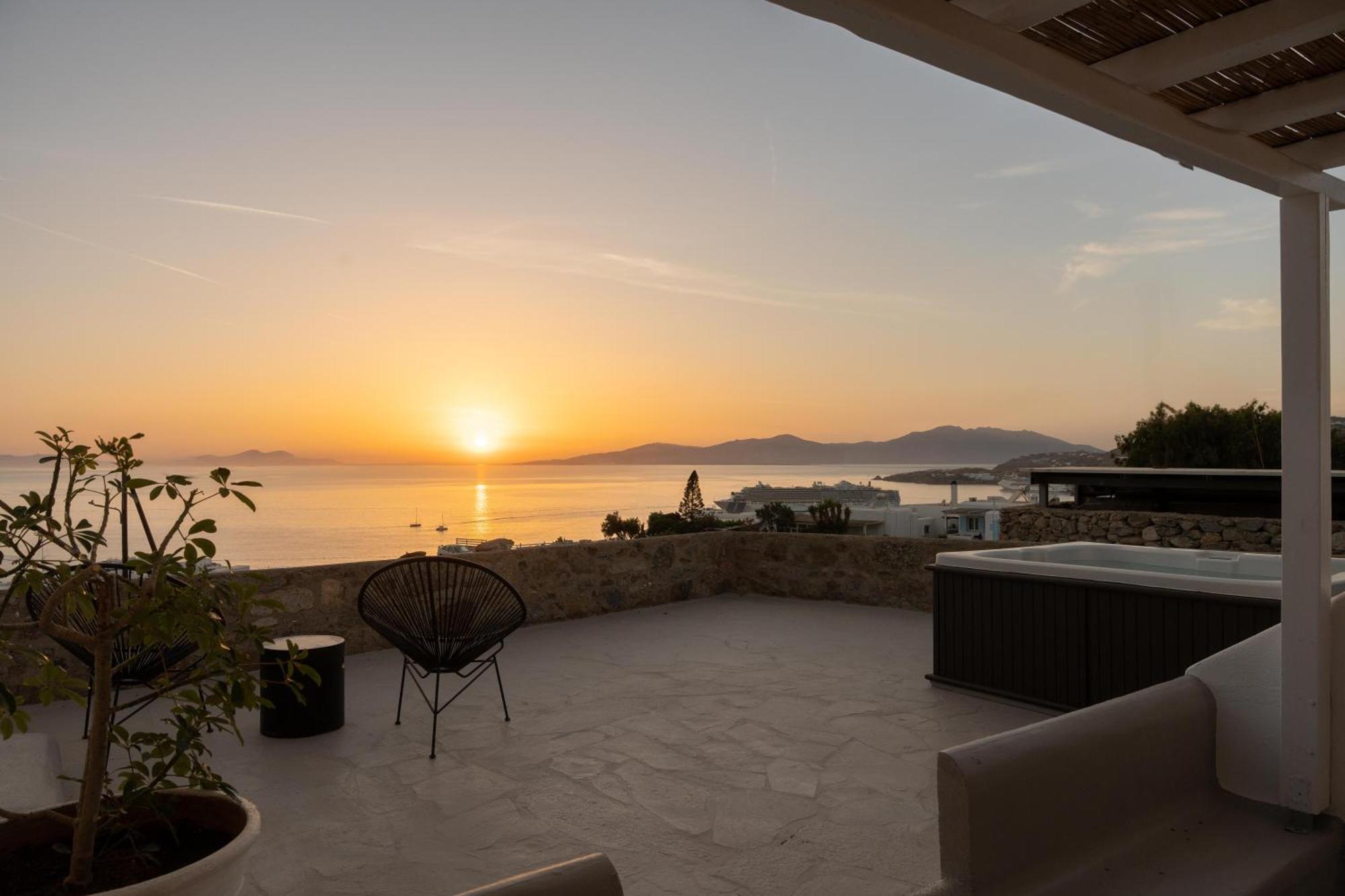 Ferienwohnung Boho Origin Mykonos Mykonos Town Exterior foto